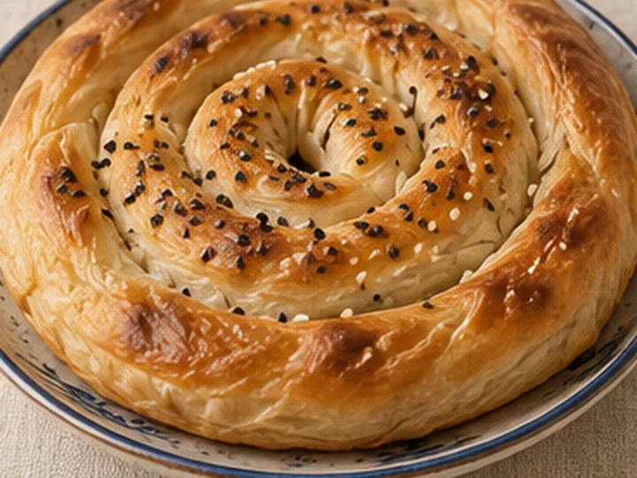 El açması börek temsili sunum